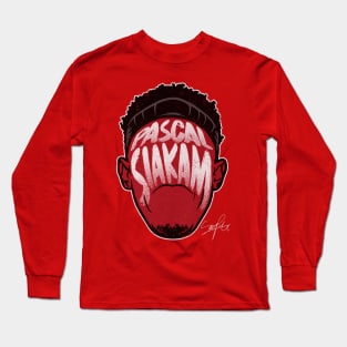 Pascal Siakam Toronto Player Silhouette Long Sleeve T-Shirt